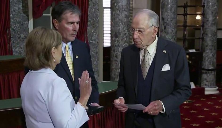 Ceremonial swearing-in for Darline Graham