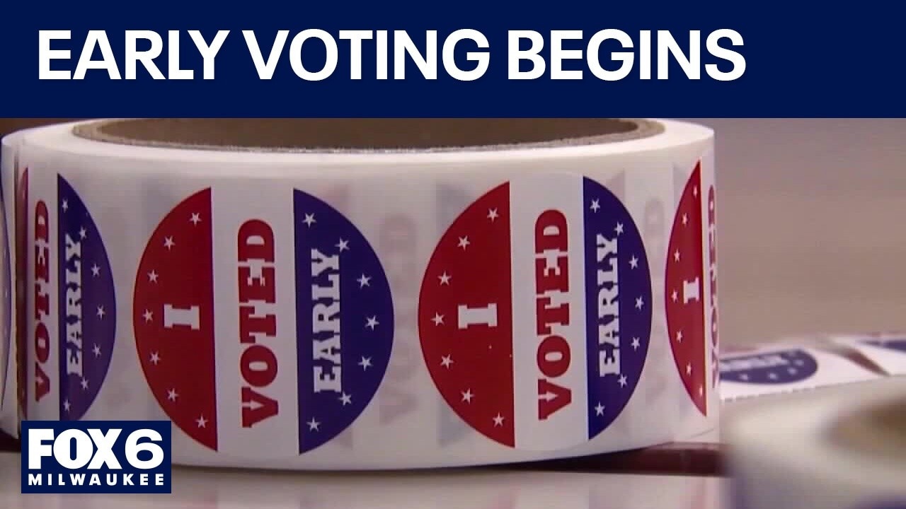 Wisconsin governor race: Early in-person voting underway
