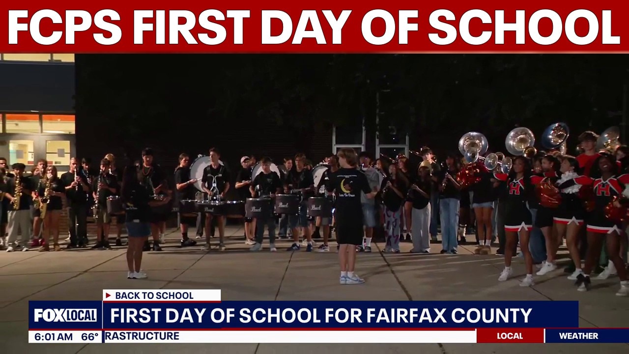 Fairfax County Public Schools welcome students back