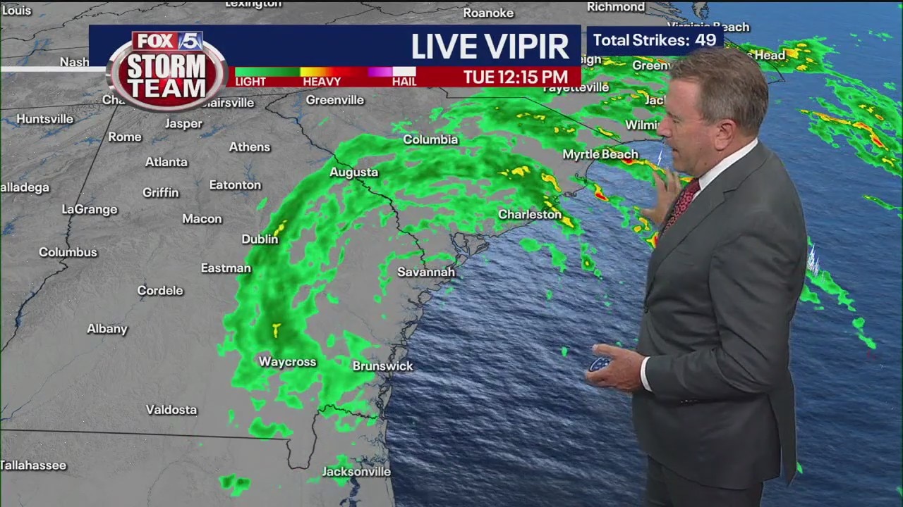 Tuesday weather forecast