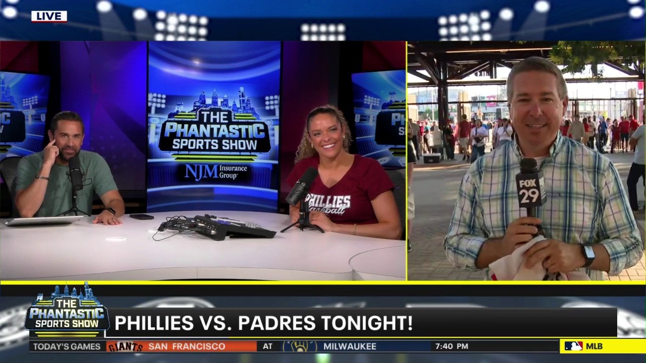 Scott Grayson reports from Citizens Bank Park  
