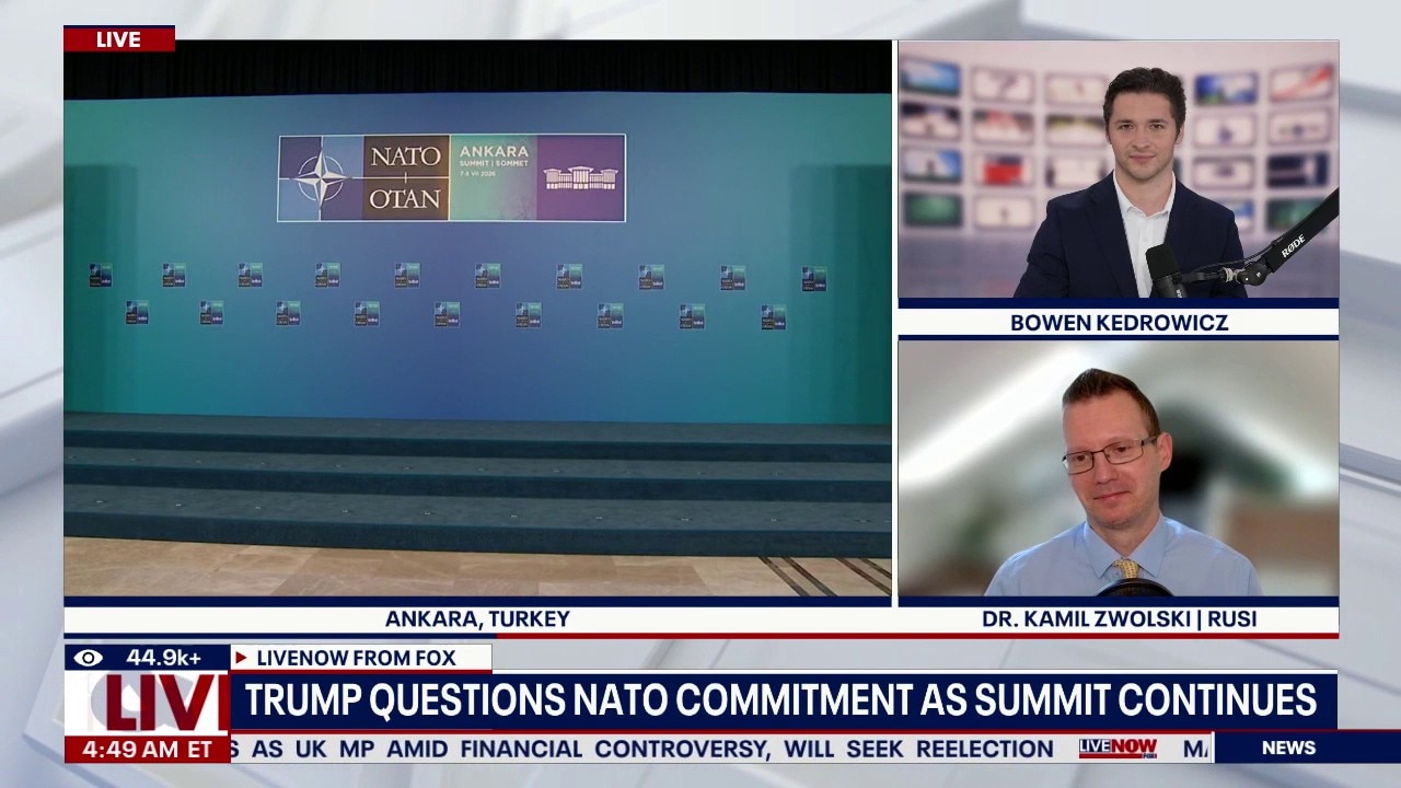 Pres. Trump eyes Greenland during NATO Summit