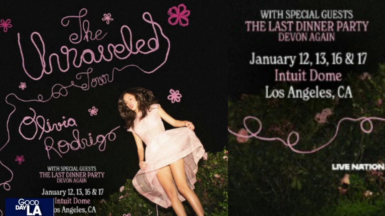 Olivia Rodrigo bringing 'Unraveled' tour to LA