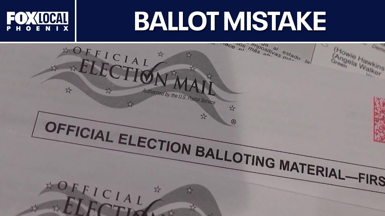 Error sends Arizona election ballots out early