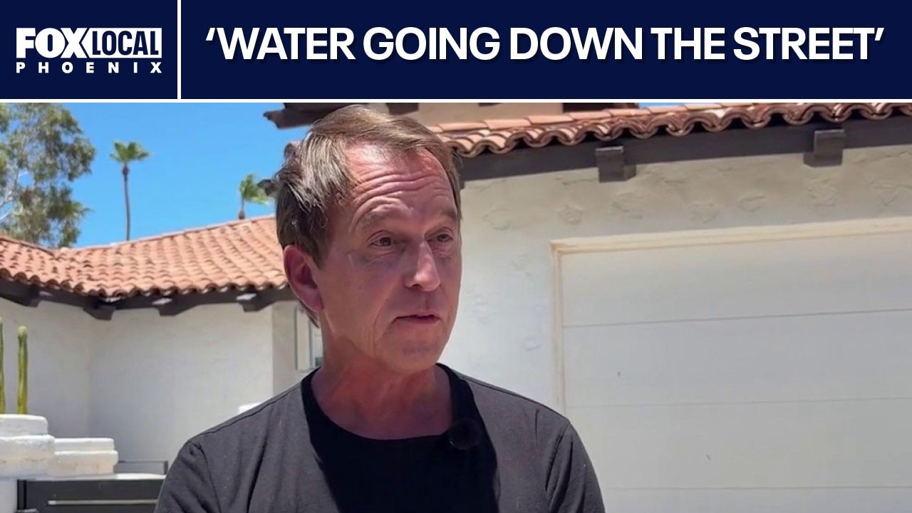 Phoenix resident reacts to 14-day water leak