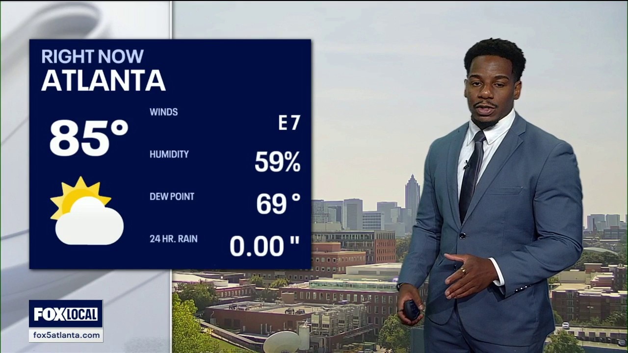 Tuesday midday weather forecast