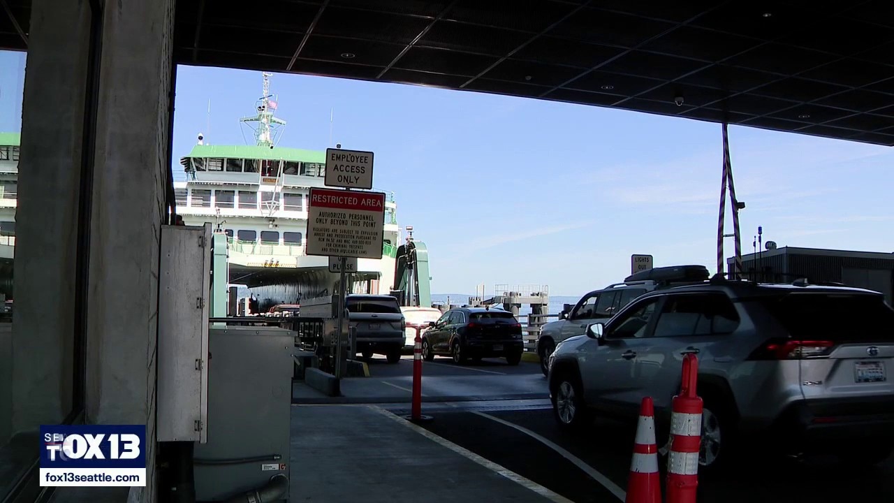 Memorial Day ferry travel expecting long waits