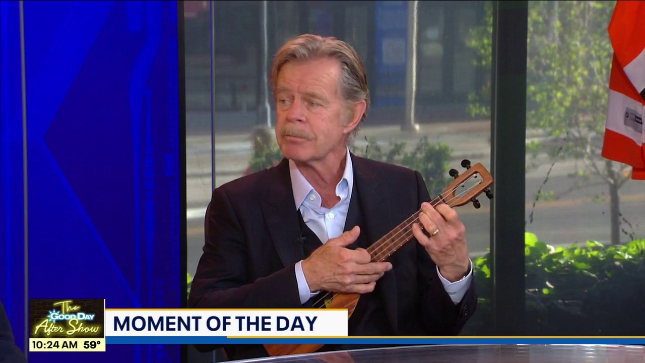MOMENT OF THE DAY: William H. Macy and His Ukulele