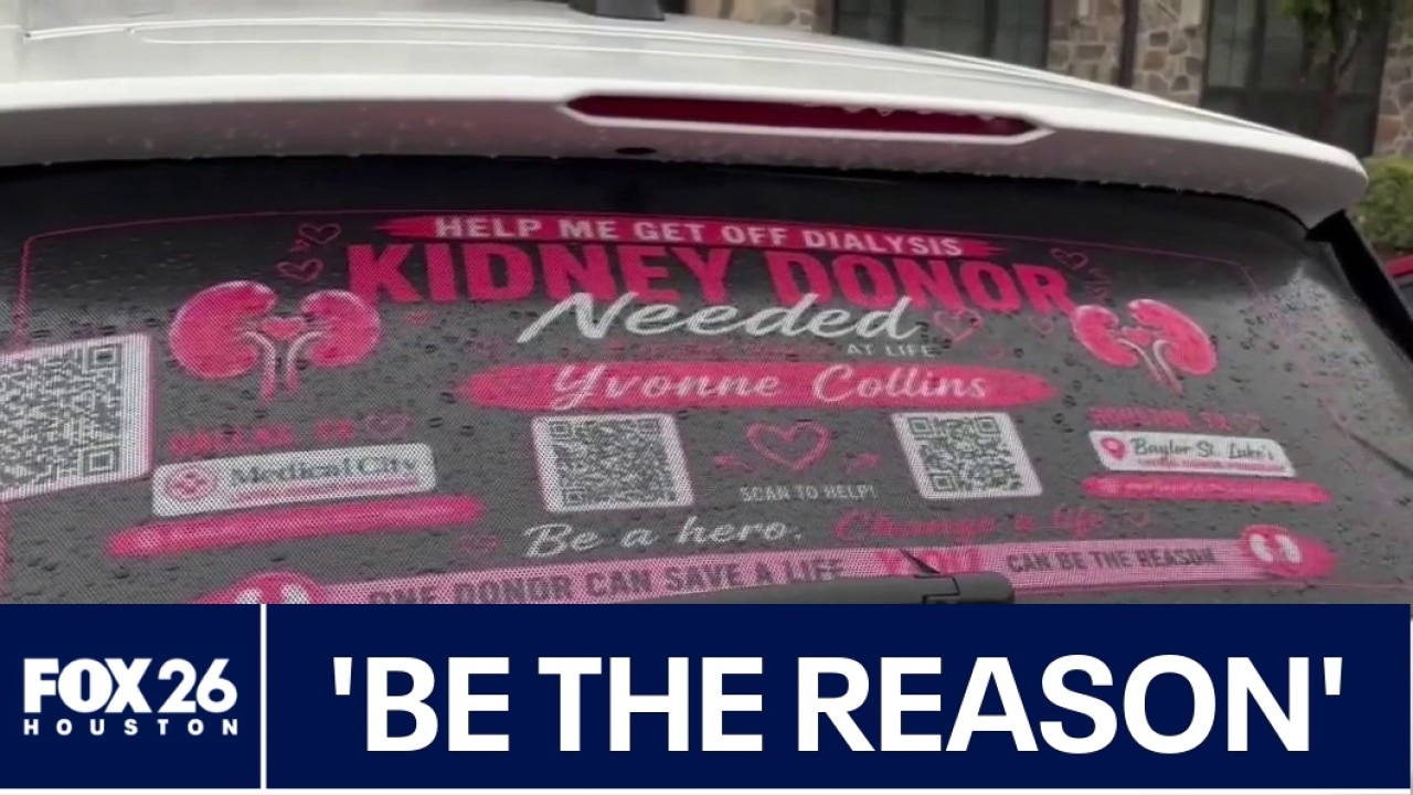 Woman shares search for kidney in unique way