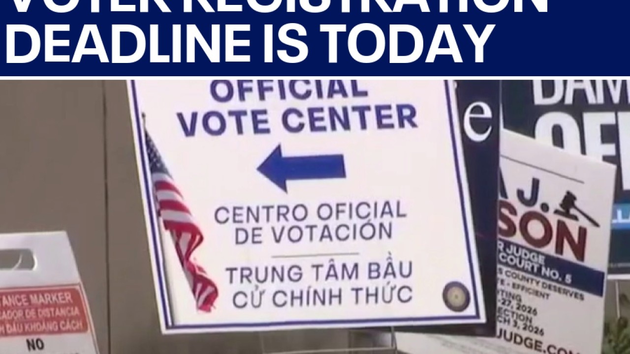 Dallas County Offers Drive-Thru Voter Registration Before October 5 Deadline