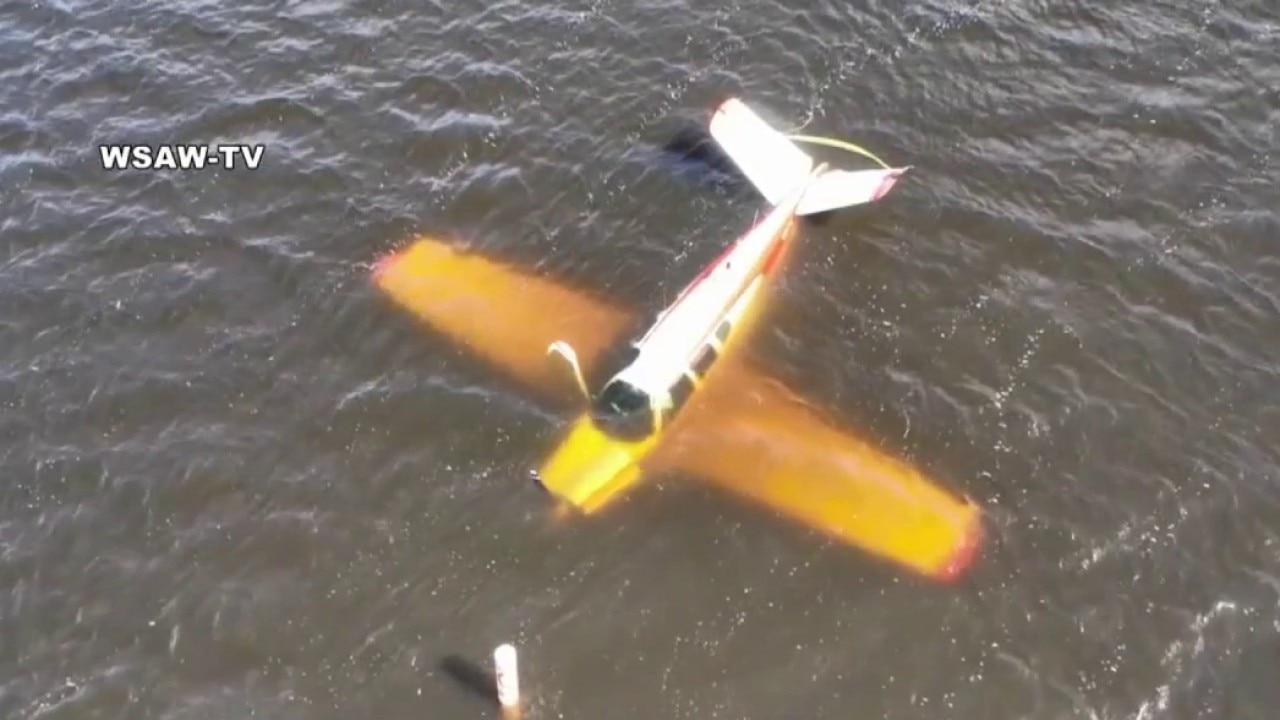 Tom Tiffany emergency plane landing in Lake Wausau; recovery efforts