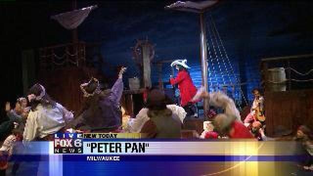 Laura enjoys energetic performace of Peter Pan