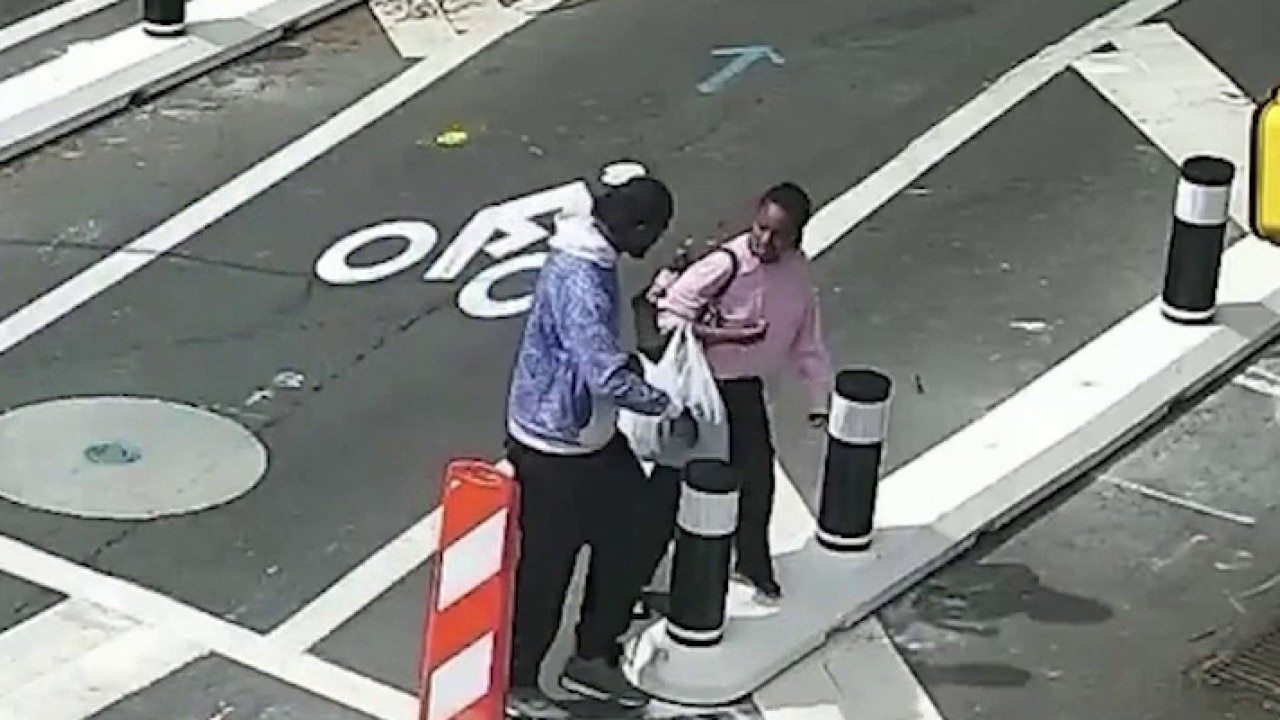 Midtown attack video shows suspect stalk woman