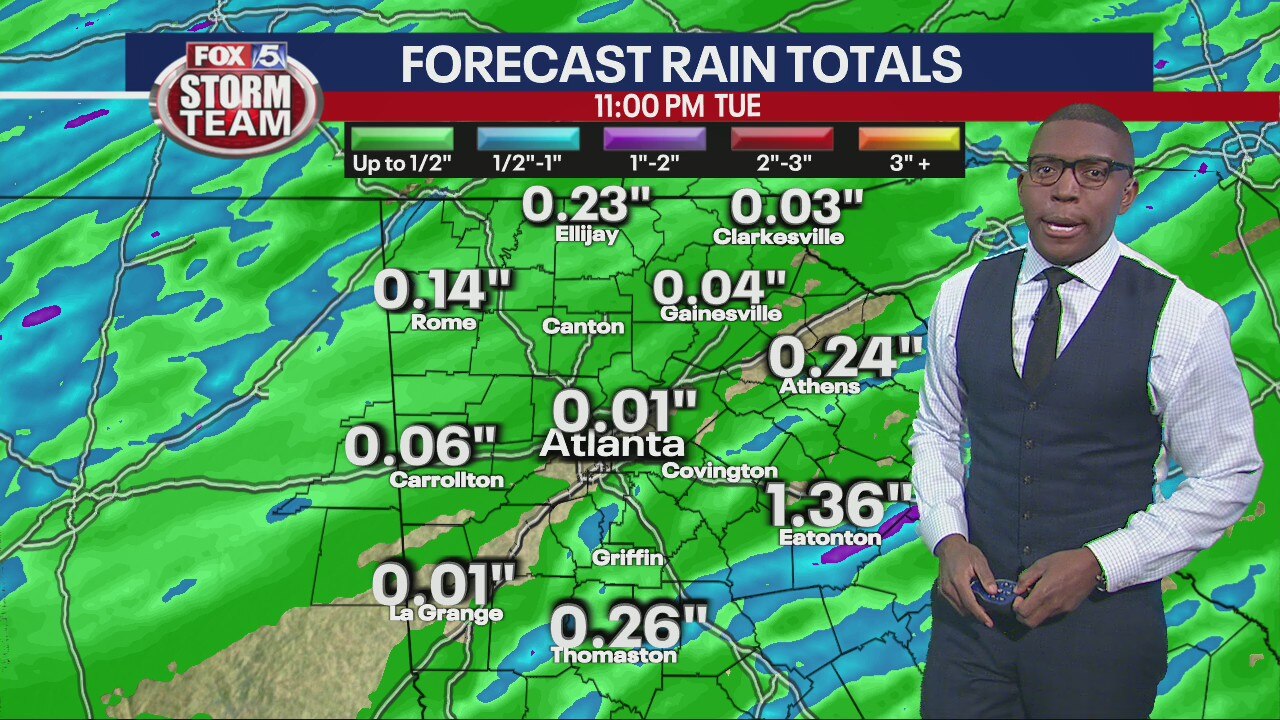 Sunday night forecast