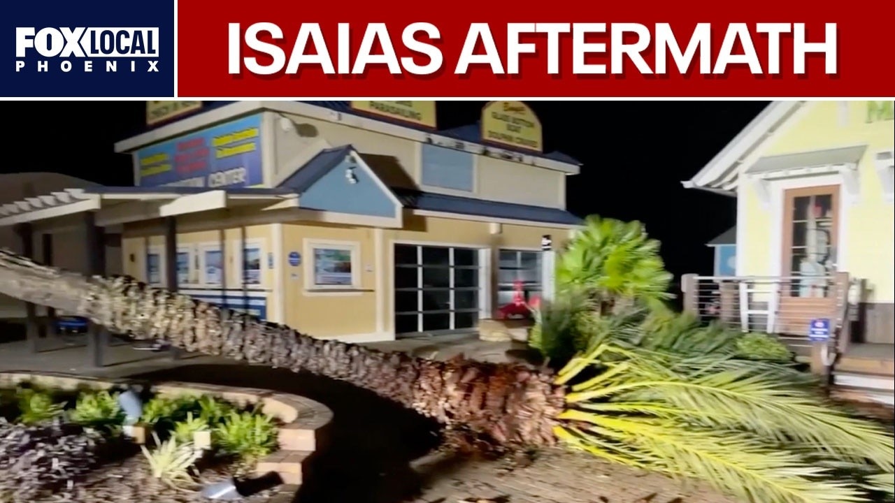 Category 2 Hurricane Isaias slams Florida Panhandle