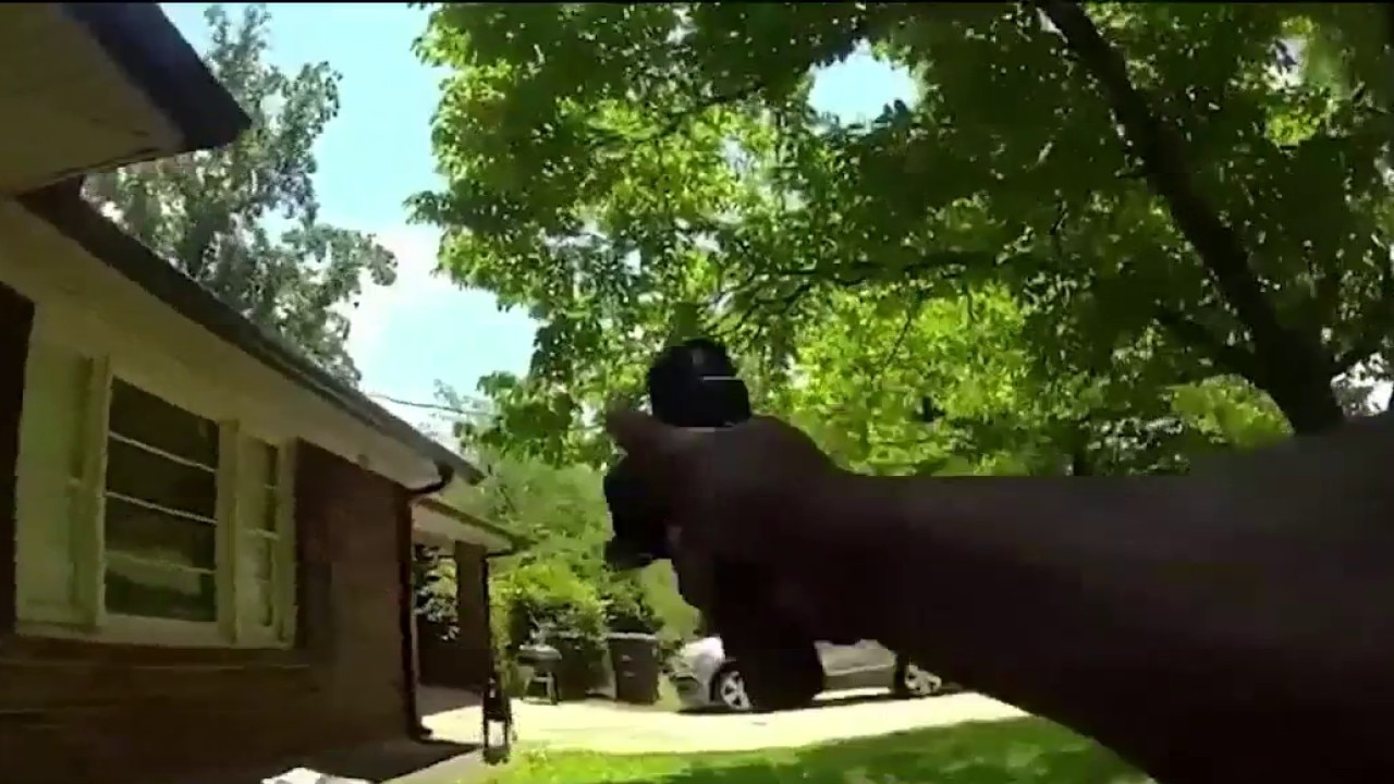 Cobb County video shows deputy shooting service dog