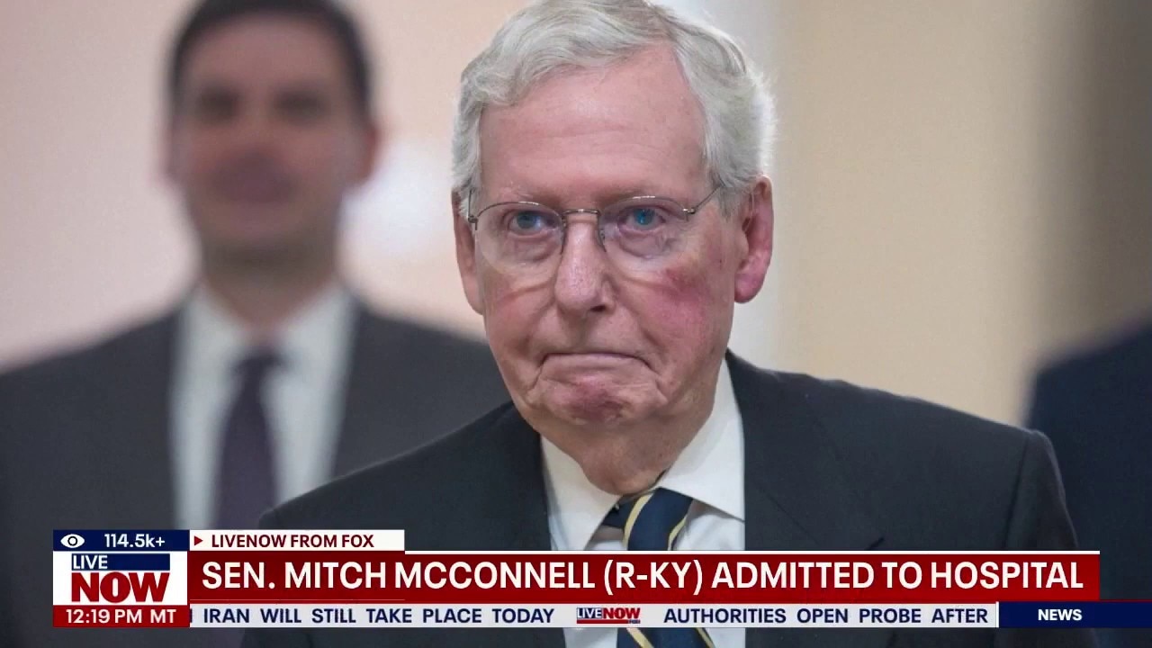 BREAKING: Sen. McConnell hospitalized, spokesman says