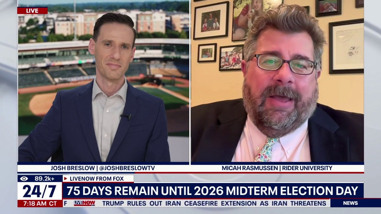 75 Days remain until 2026 midterm election day