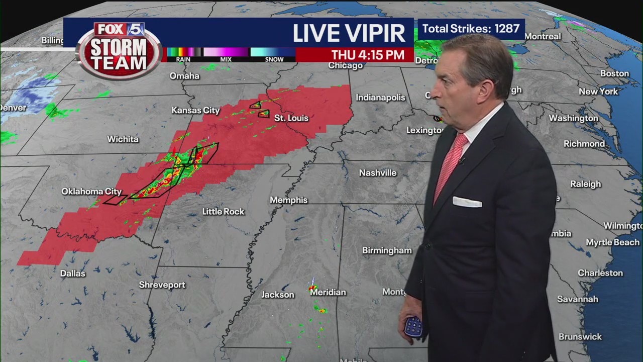 Thursday afternoon forecast