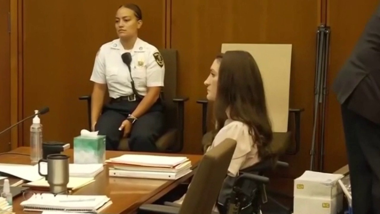 Mother accused of killing her 3 kids speaks in court