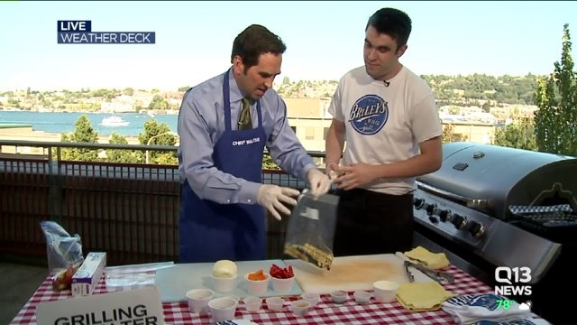 Grilling With Walter: Briley`s BBQ cooks up flank steak & grilled veggies