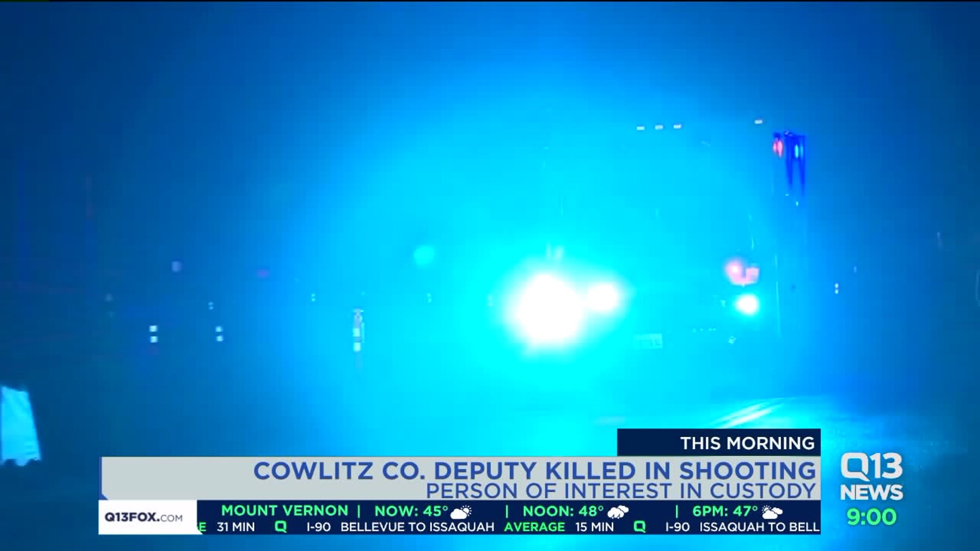 Deputy shot and killed | FOX 13 Seattle