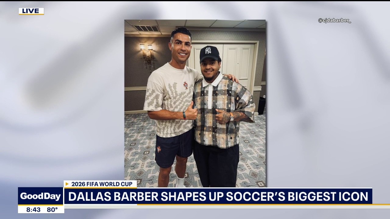 Dallas Barber Trusted with Cristiano Ronaldo’s World Cup Haircut