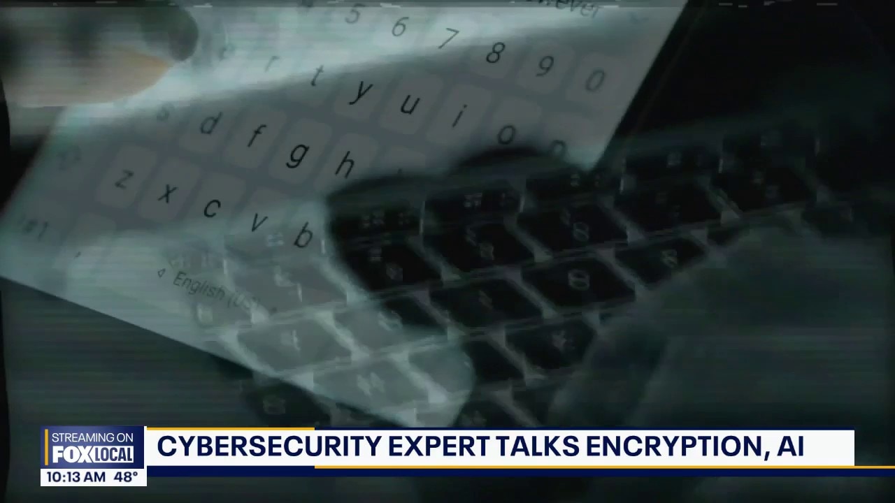 Cybersecurity expert talks encryption, AI