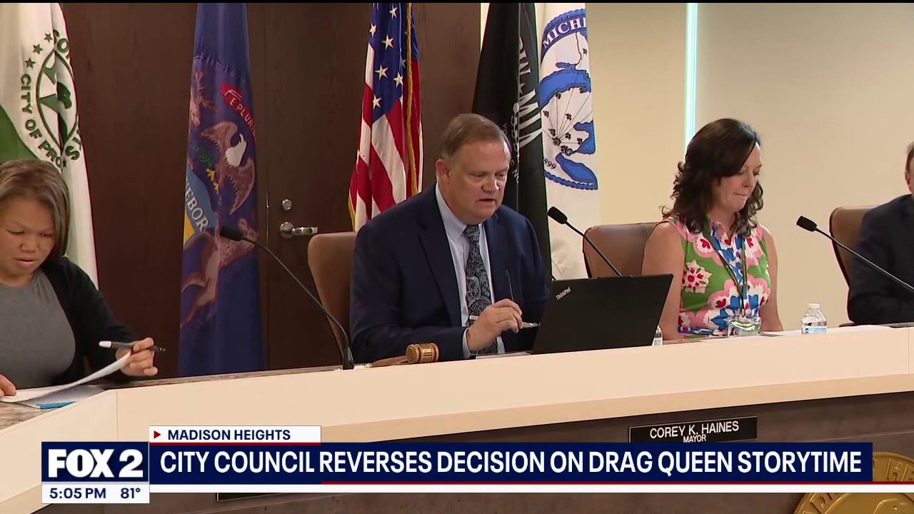 Madison Heights votes to allow 'Drag Queen Story Time,' reversing course