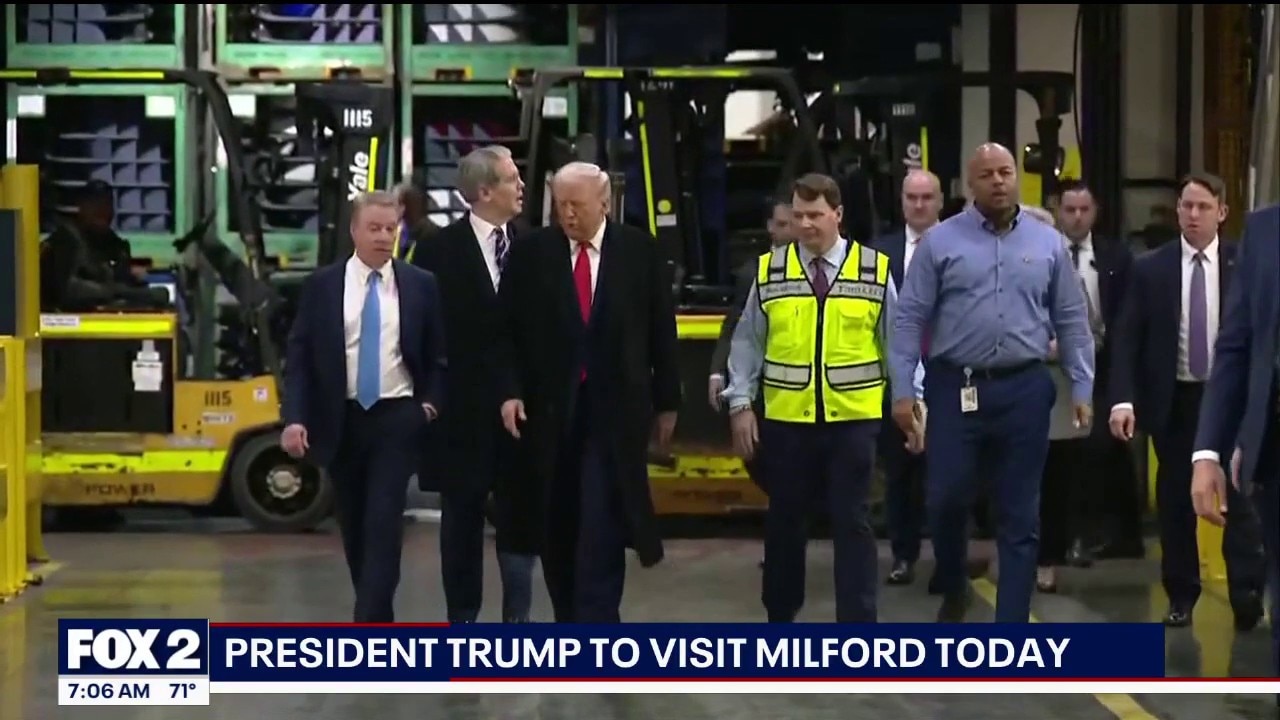 Trump in Michigan: President to visit General Motors in Milford