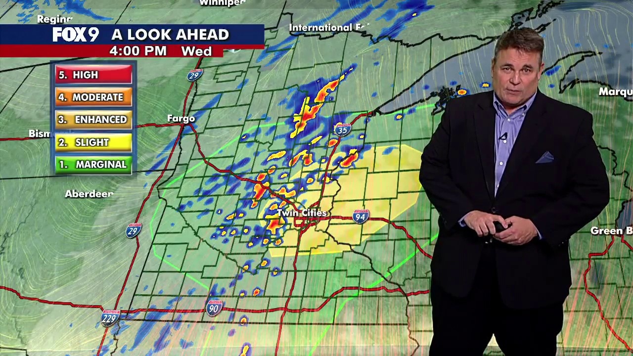 MN weather: Severe storm risk, tornado threat Wednesday