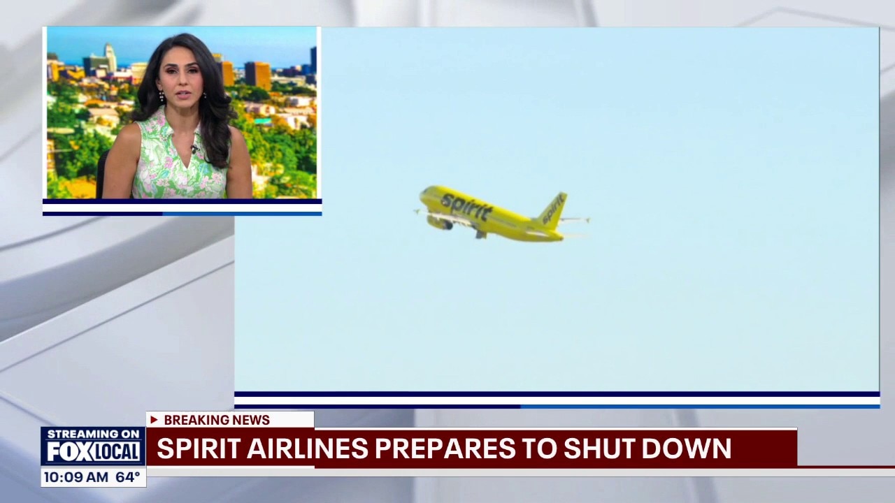 Spirit Airlines prepares to shut down 