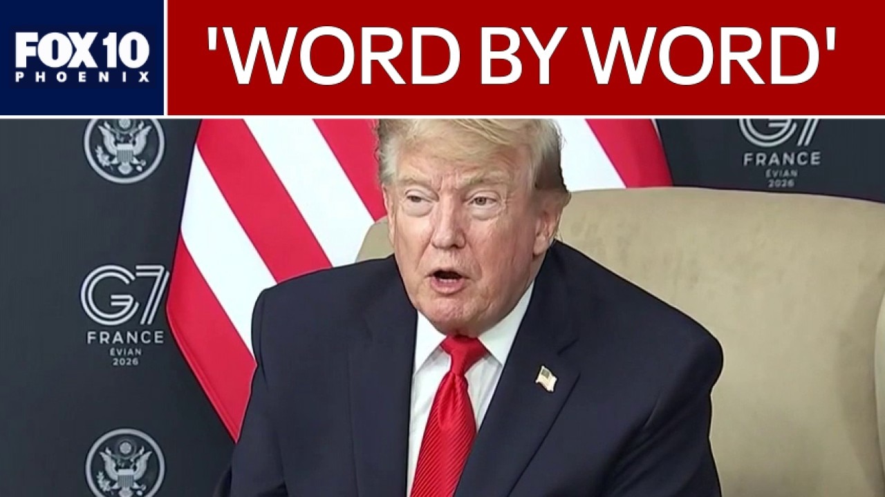 Iran war: President Trump to read peace deal agreement, put war in 'rearview mirror'