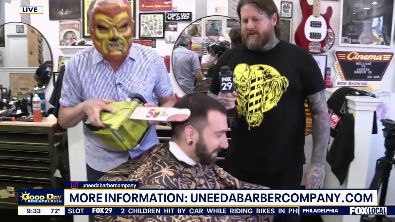 Ever Been To A Horror-Themed Barber Shop?!