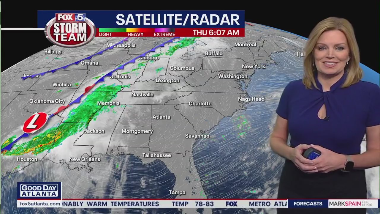 Thursday morning weather forecast