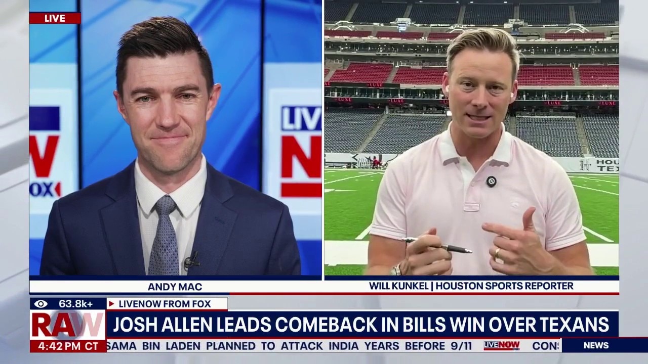Josh Allen leads comeback in Bills win over Texans