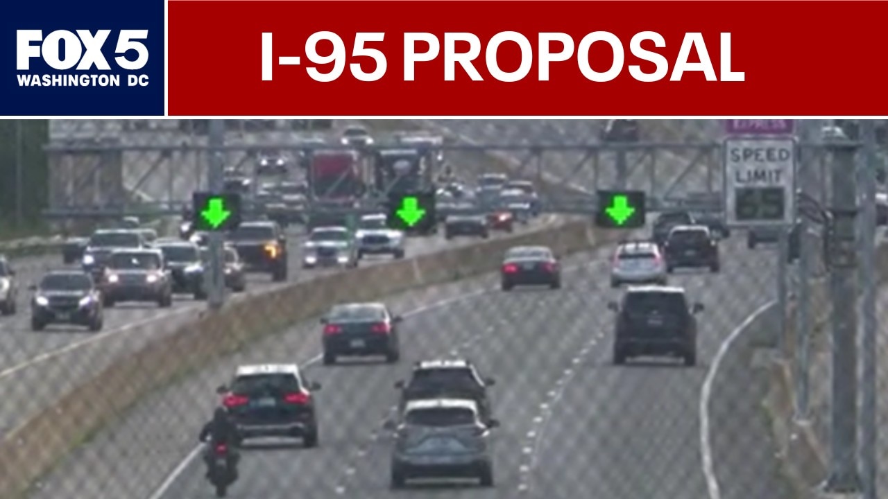 Virginia considers adding all-day, 2-way express lanes on I-95
