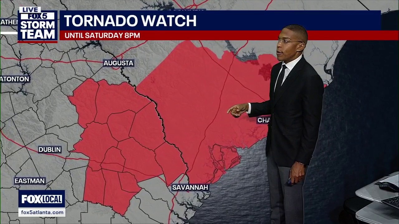 East Georgia faces continued Tornado watch