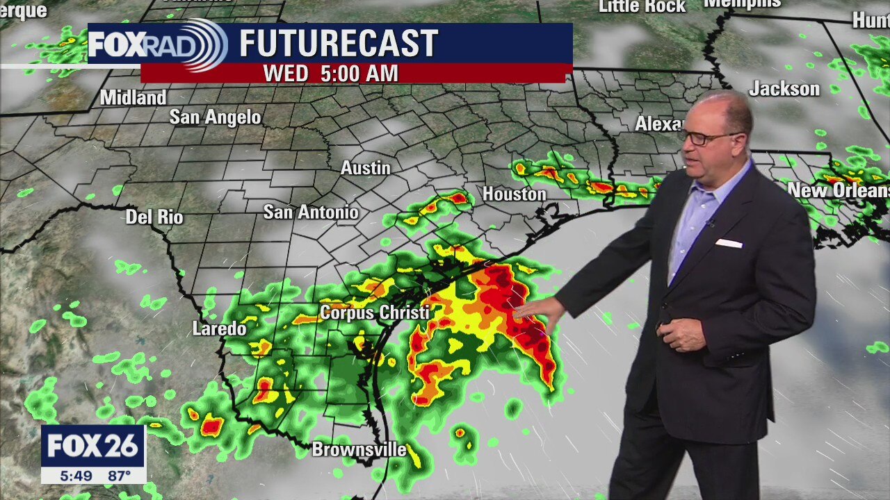 Tuesday Evening Weather Forecast