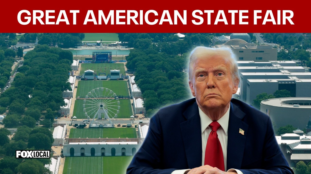 Trump to kick off Great American State Fair with rally on National Mall