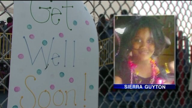 Family, friends to hold vigil for 10-year-old girl struck by gunfire