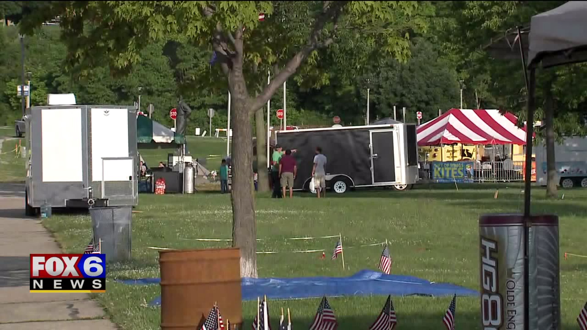 Lakefront fireworks preview