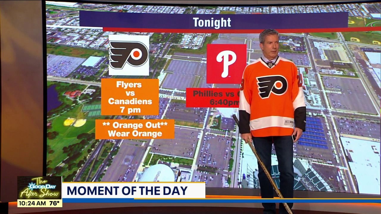 MOMENT OF THE DAY: Getting Flyered Up!