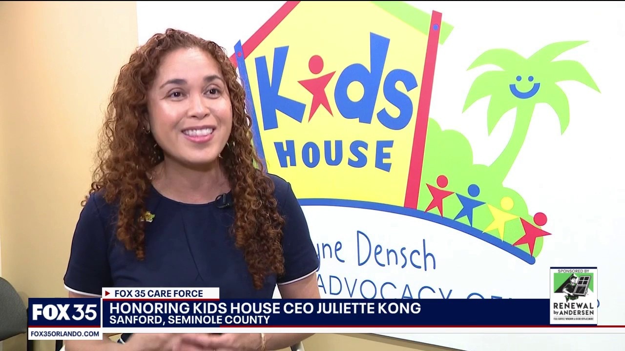 FOX 35 honors Kids House CEO Juliette Kong with Care Force Award