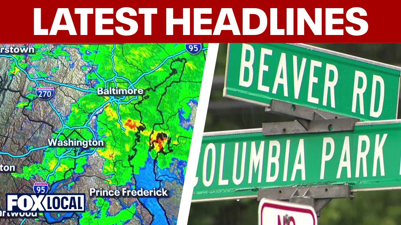 TOP STORIES | Flash flood warnings in DC area; Woman shot at illegal car meetup in Maryland