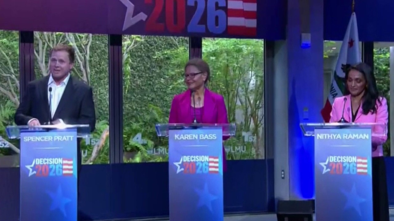 Candidates for LA mayor square off in 1st debate