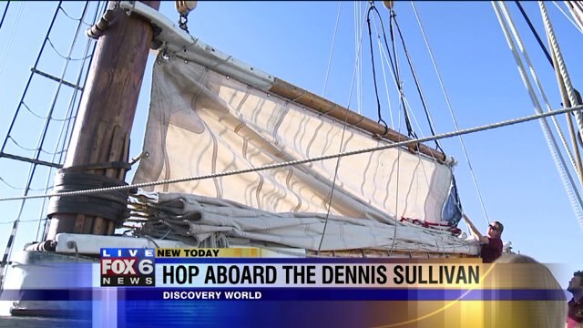 Hop aboard The Denis Sullivan