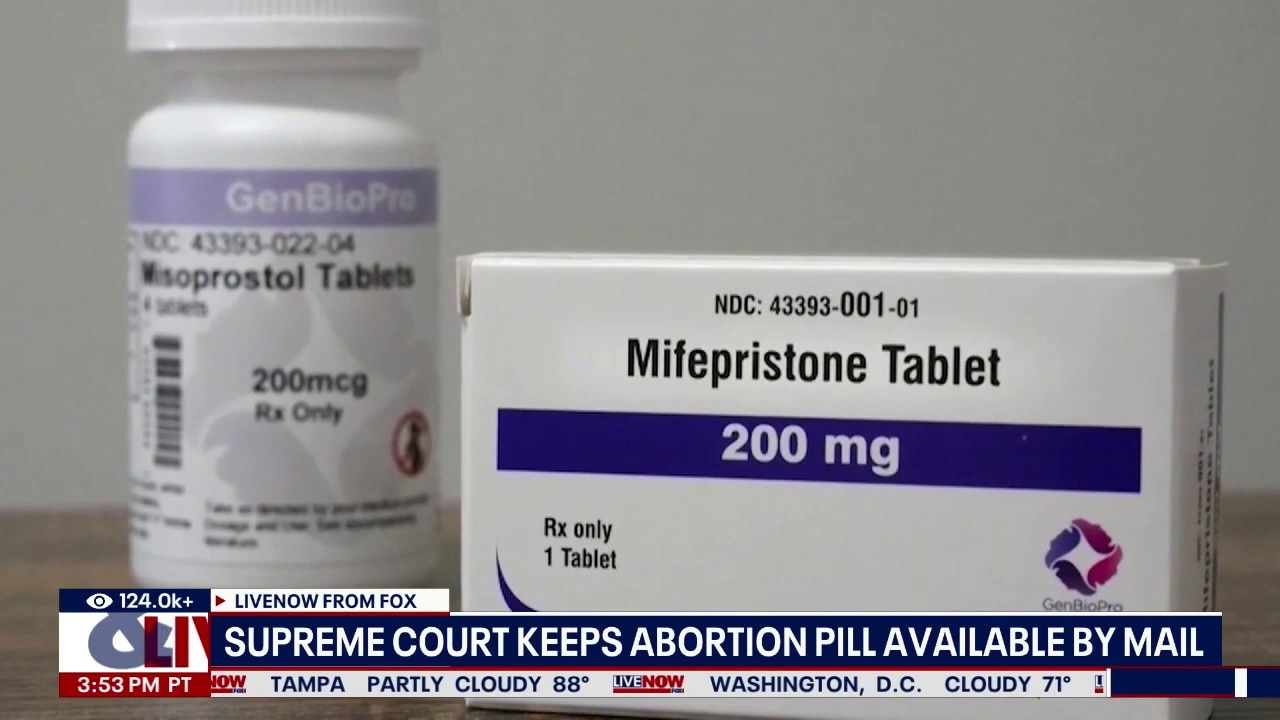 Supreme Court keeps abortion pill available by mail