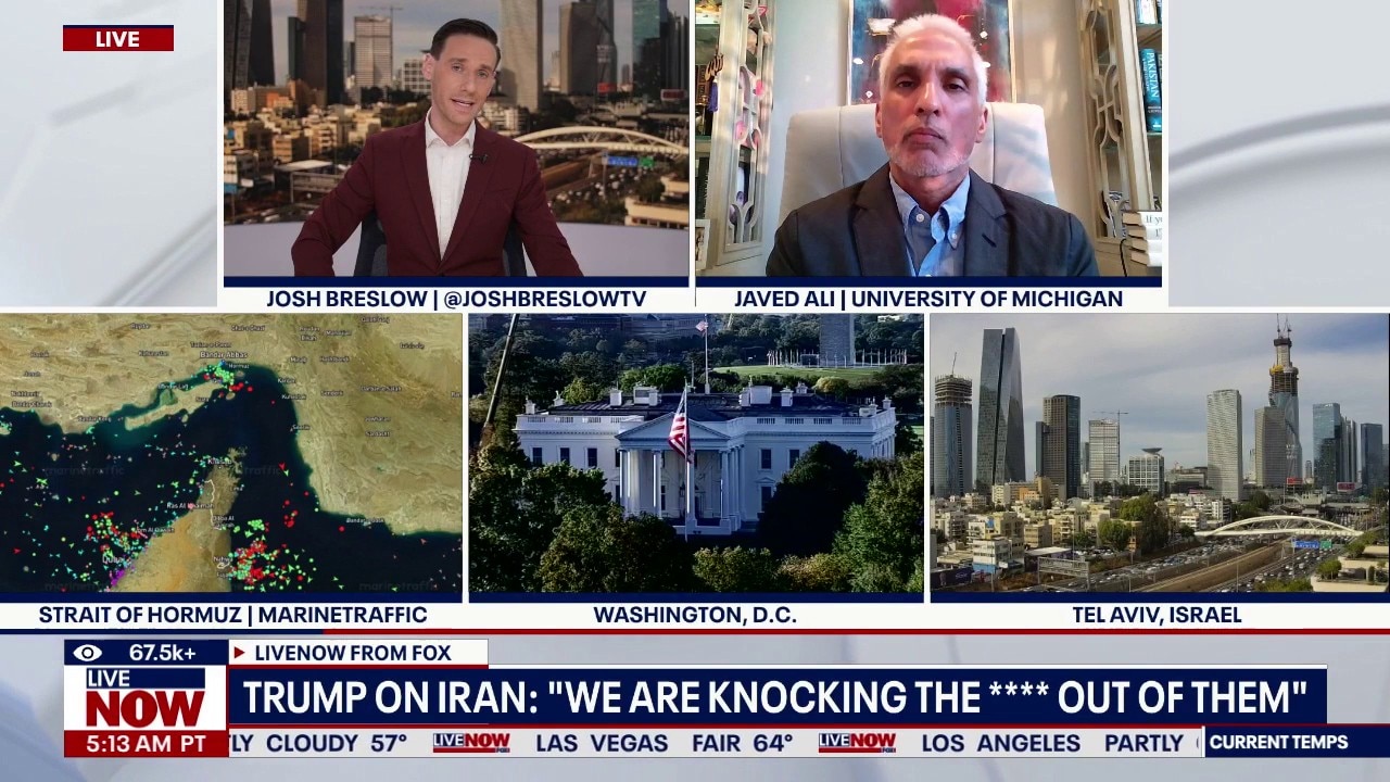 Trump on Iran: We're knocking the sh** out of them