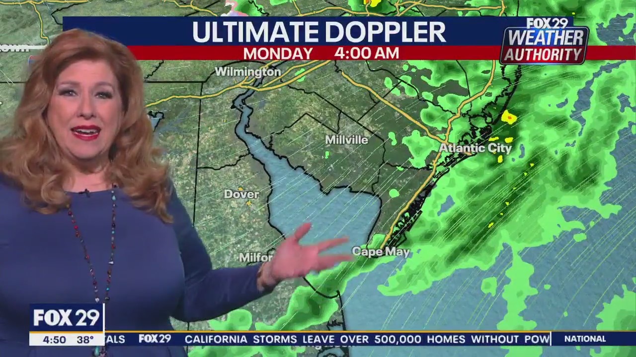 Weather Authority: Monday, 4 a.m. forecast